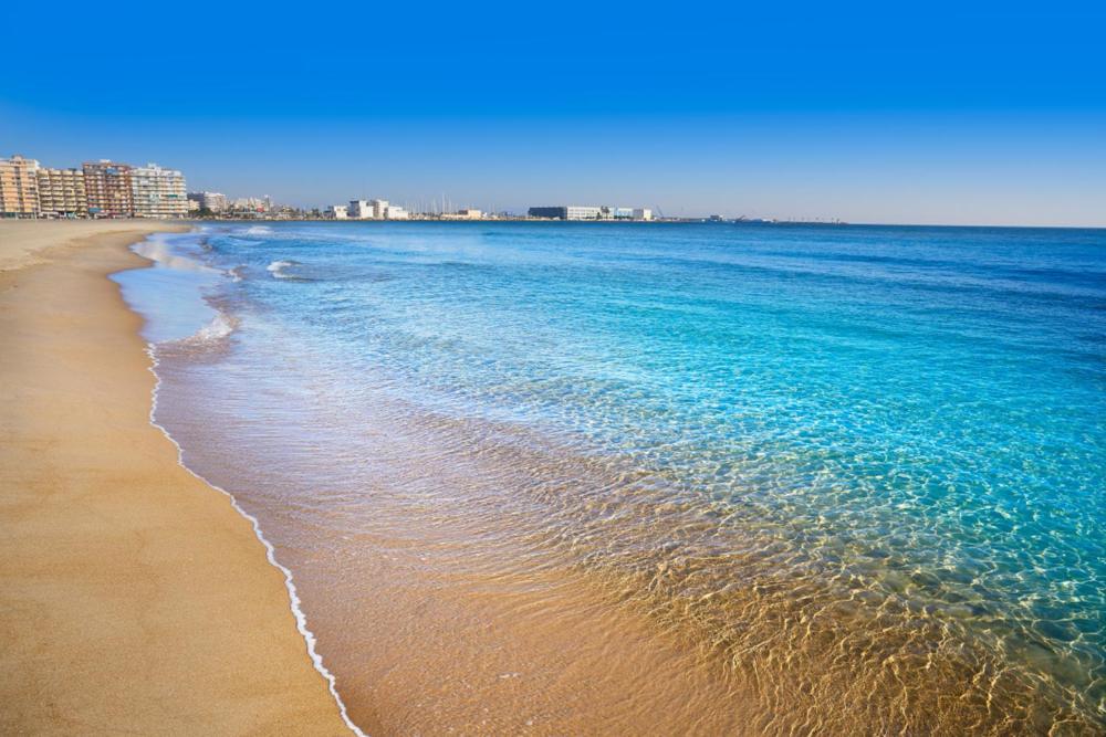 Centrico Apartamento Con Todo A Estrenar En La Playa Santa Pola Kültér fotó